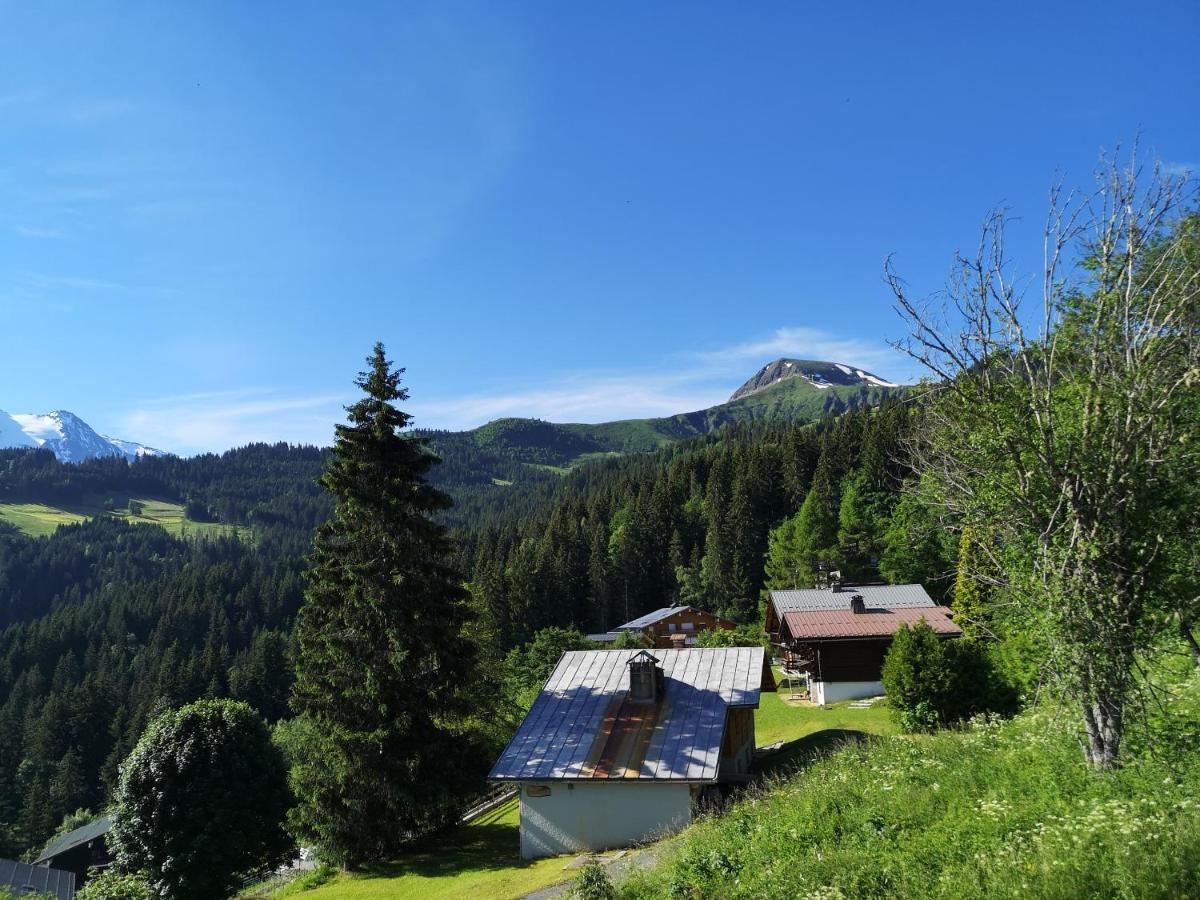 Duo Des Alpages Vue Exceptionnelle Sur Le Mont Blc Apartment Saint-Gervais-les-Bains Exterior photo