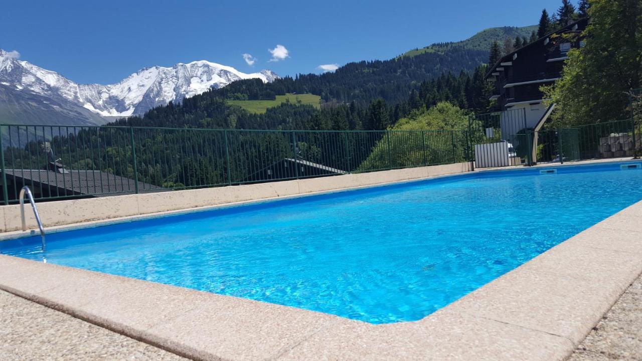 Duo Des Alpages Vue Exceptionnelle Sur Le Mont Blc Apartment Saint-Gervais-les-Bains Exterior photo